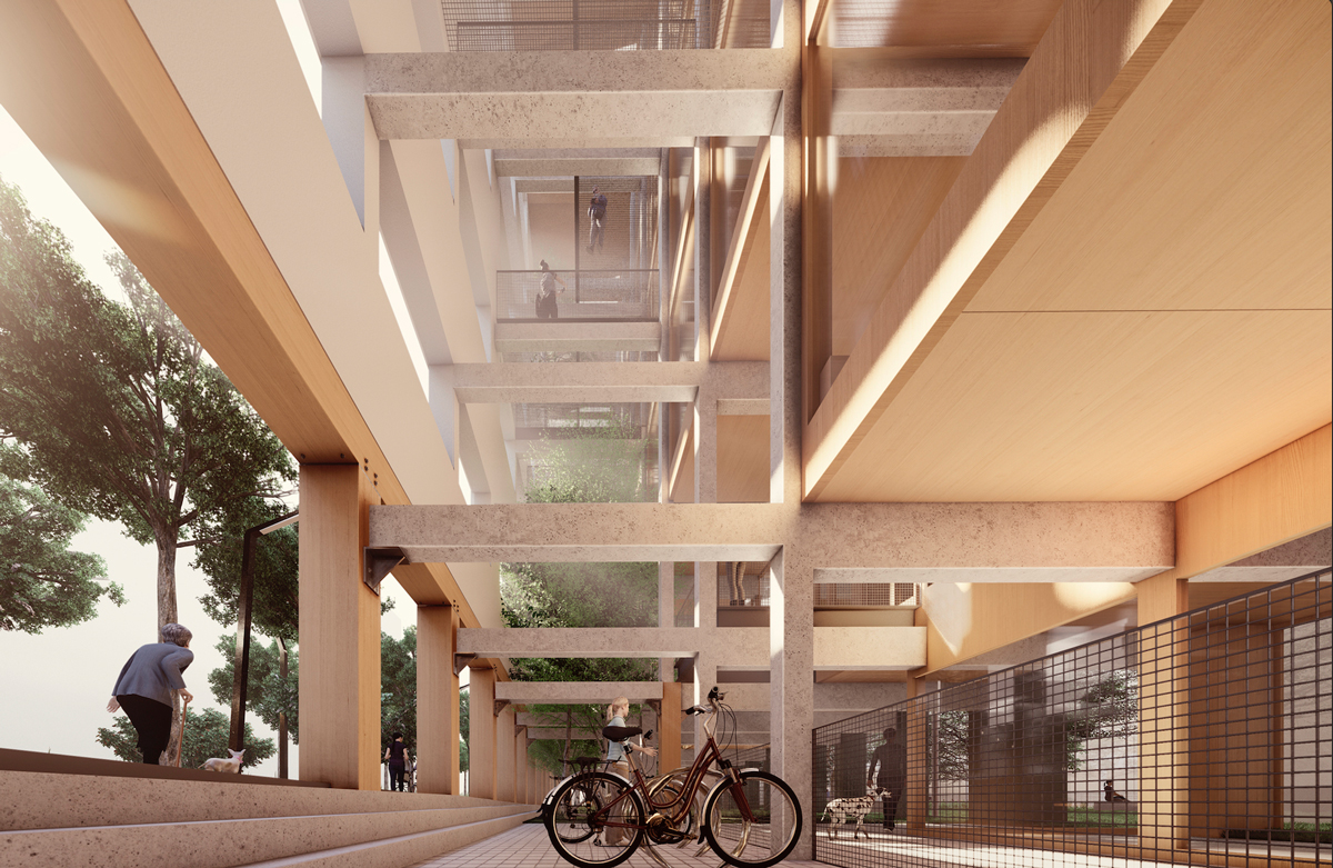 Propuesta de reforma del Colegio Jesuitas Indautxu en Bilbao, por Crudo Arquitectura