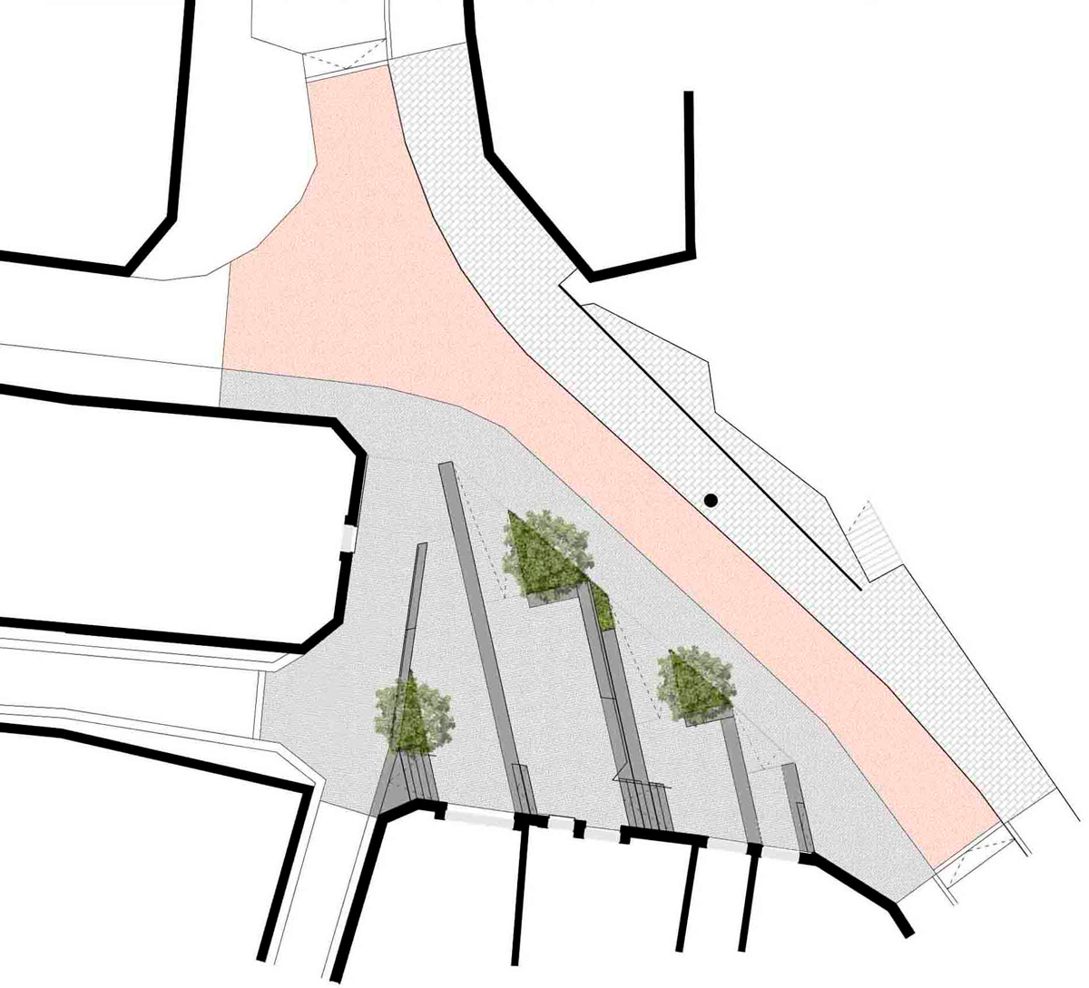 Proyecto de la Plaza dos Viños en Sanxenxo, por Crudo Arquitectura