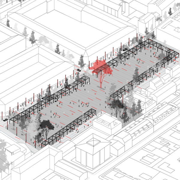 Reforma de la Plaza de los Belgas, en Collado Villalba, por Crudo Arquitectura