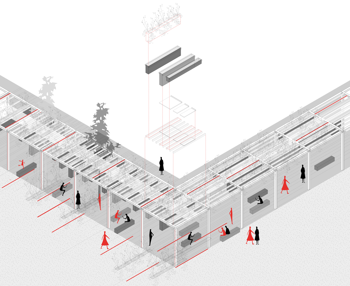 Reforma de la Plaza de los Belgas, en Collado Villalba, por Crudo Arquitectura