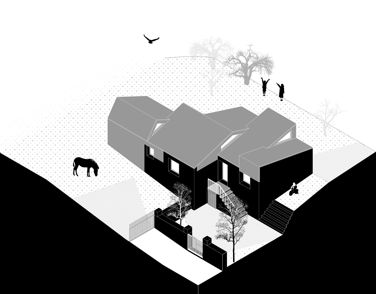 Proyecto de Vivienda Unifamiliar en Casal do Mendo, Crudo Arquitectura