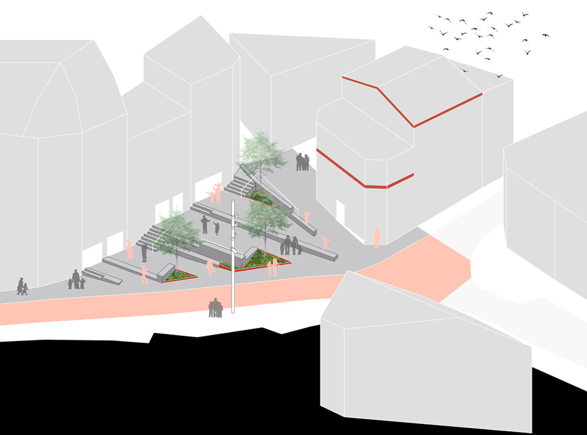 Proyecto Plaza dos Viños en Sanxenxo: arquitectura y diseño contemporáneo, por Crudo Arquitectura.