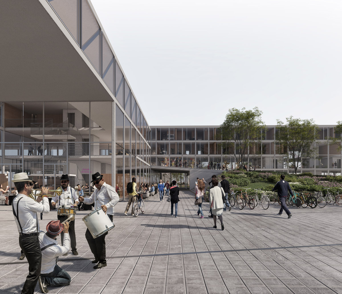Propuesta para el concurso Europan 17 Waalwijk de Crudo Arquitectura